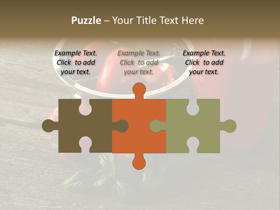 Garden Food Summer PowerPoint Template