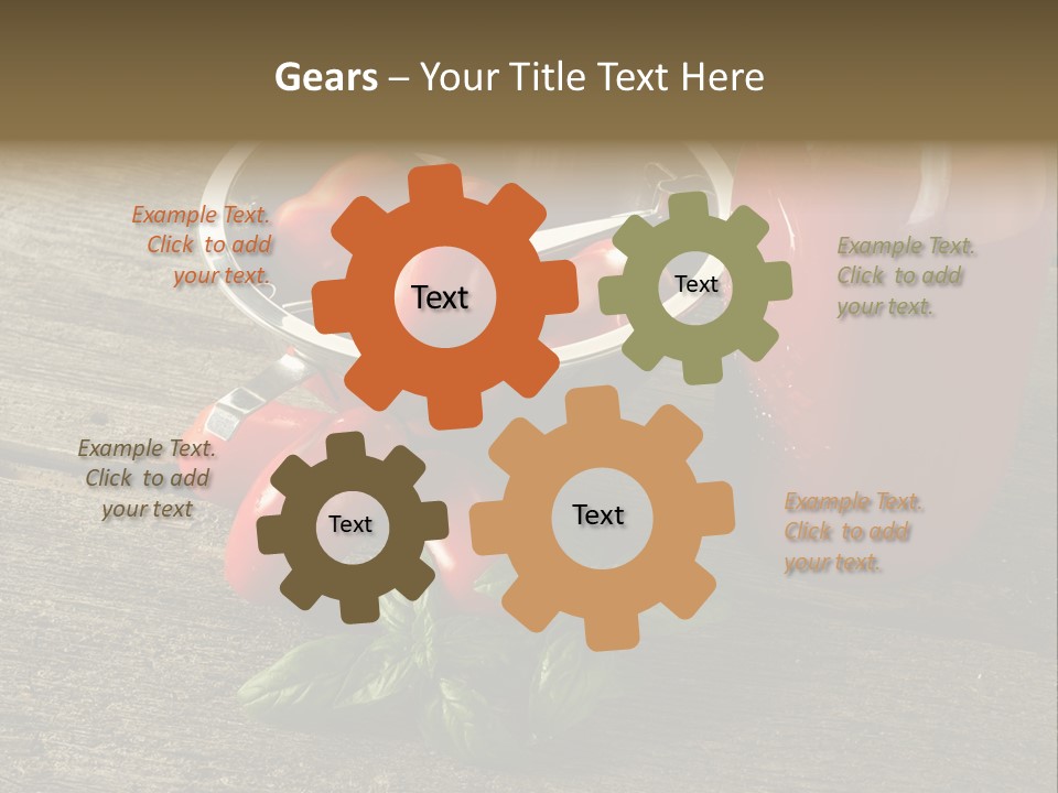 Garden Food Summer PowerPoint Template