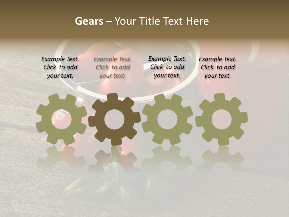 Garden Food Summer PowerPoint Template