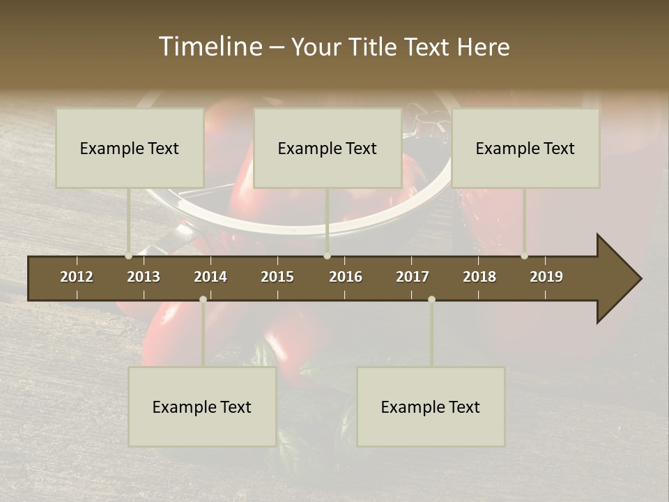 Garden Food Summer PowerPoint Template