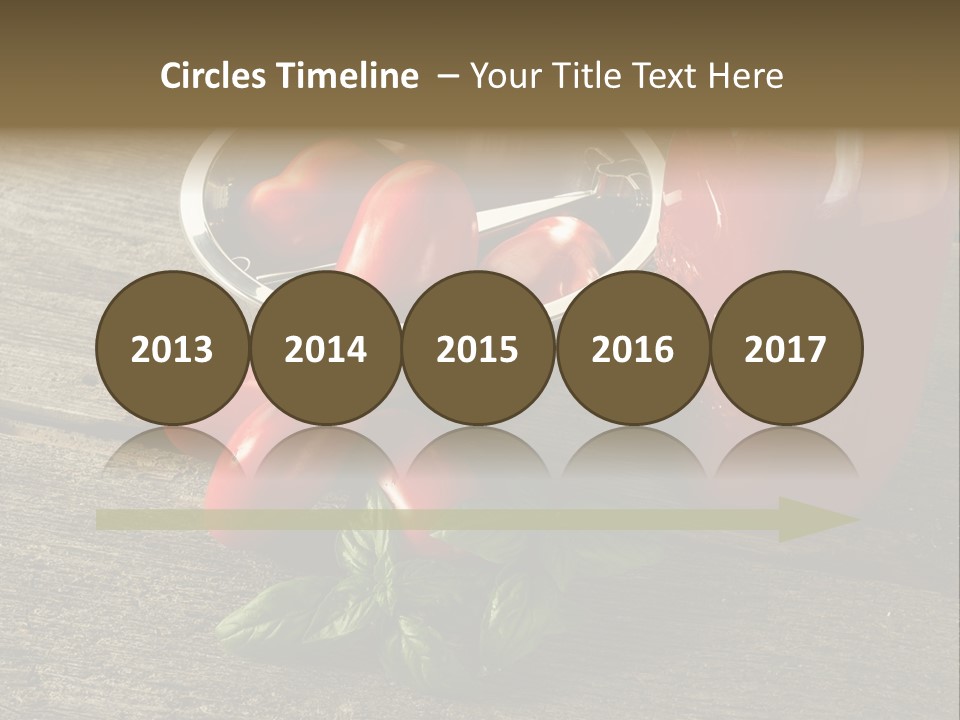 Garden Food Summer PowerPoint Template