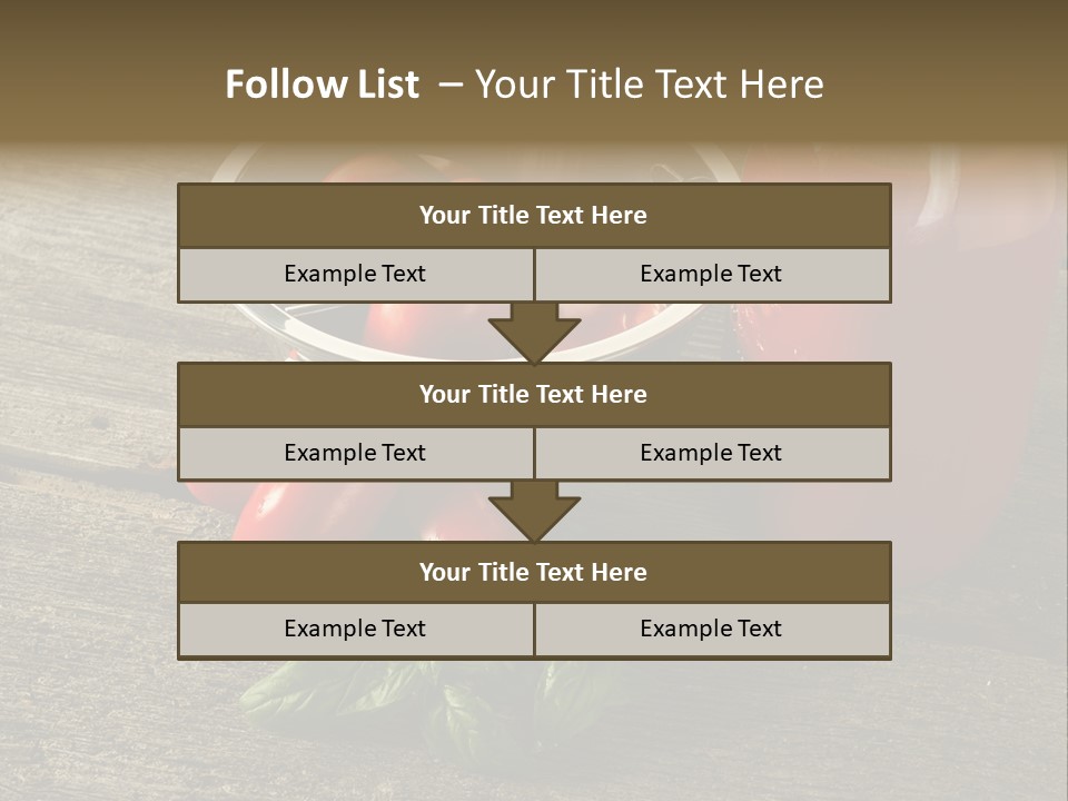Garden Food Summer PowerPoint Template