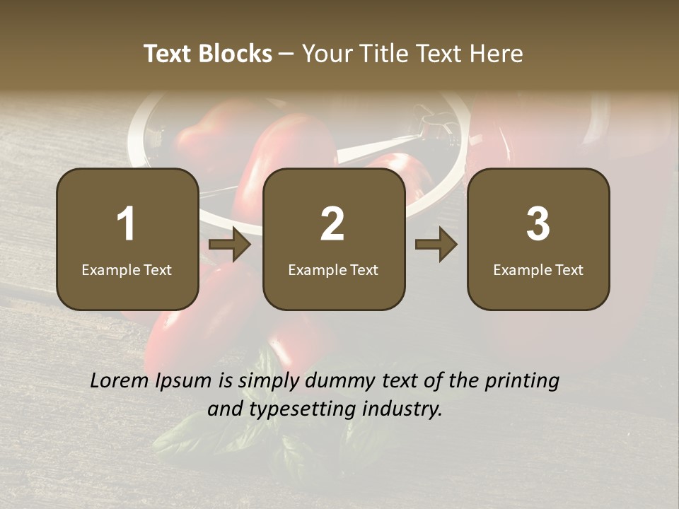 Garden Food Summer PowerPoint Template