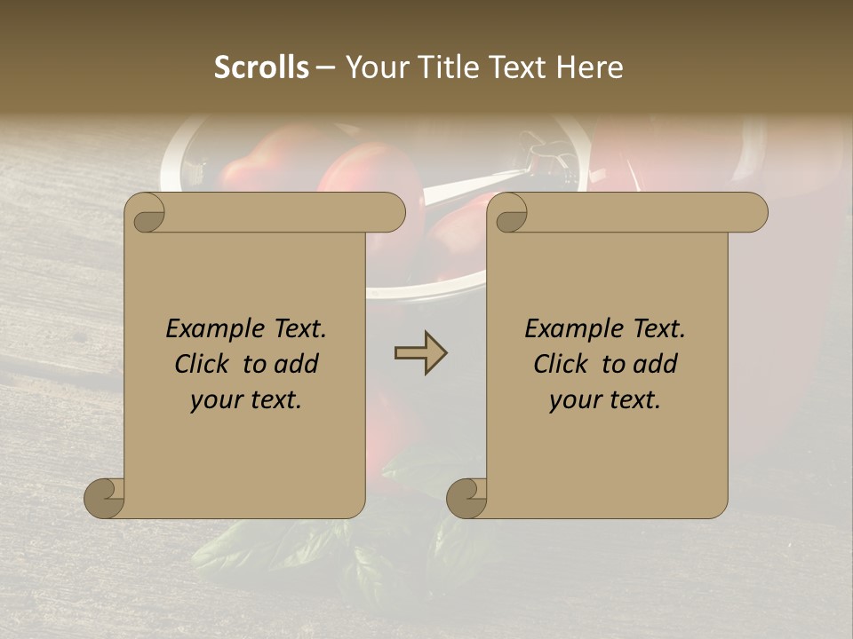 Garden Food Summer PowerPoint Template