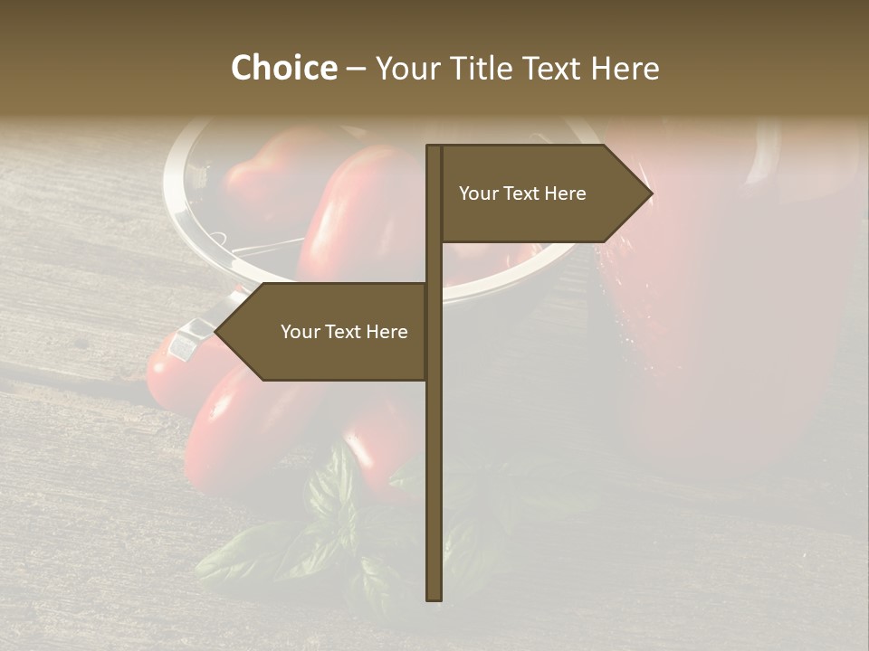 Garden Food Summer PowerPoint Template