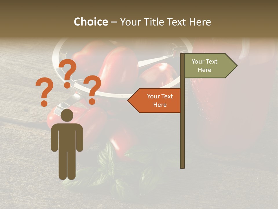 Garden Food Summer PowerPoint Template