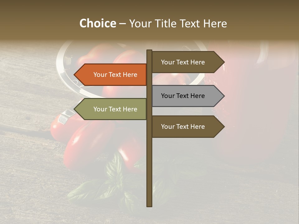Garden Food Summer PowerPoint Template