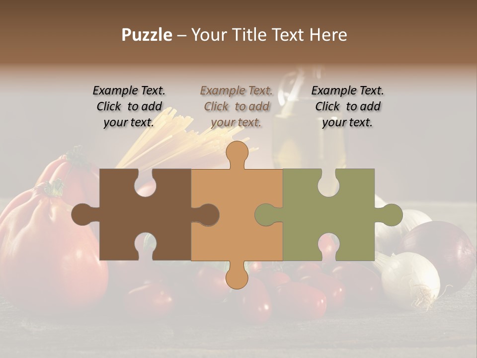 Sauce Raw Ingredient PowerPoint Template