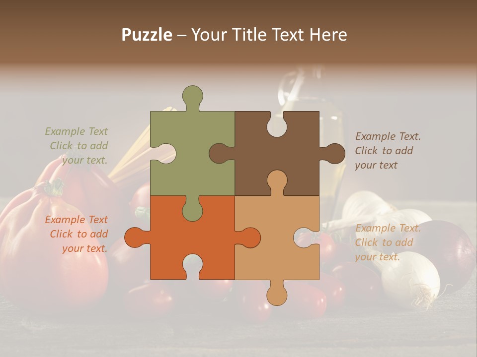 Sauce Raw Ingredient PowerPoint Template