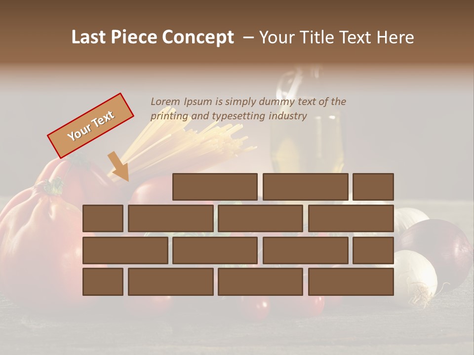 Sauce Raw Ingredient PowerPoint Template