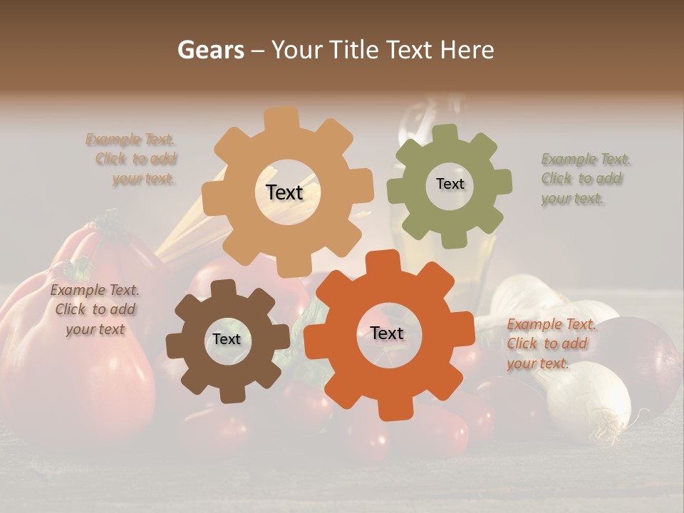 Sauce Raw Ingredient PowerPoint Template