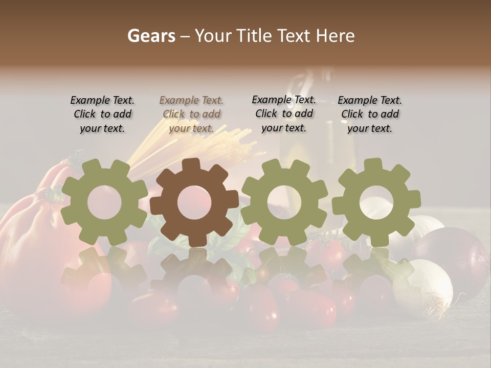 Sauce Raw Ingredient PowerPoint Template