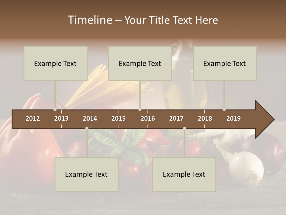 Sauce Raw Ingredient PowerPoint Template