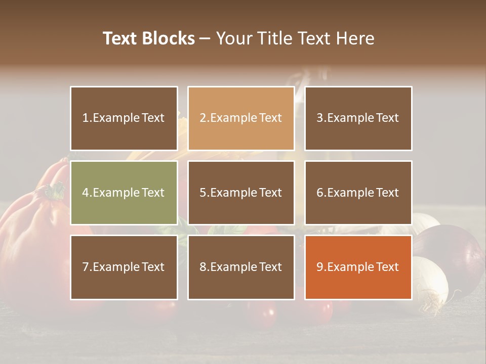 Sauce Raw Ingredient PowerPoint Template