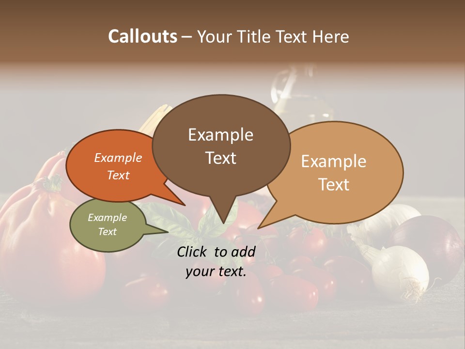 Sauce Raw Ingredient PowerPoint Template