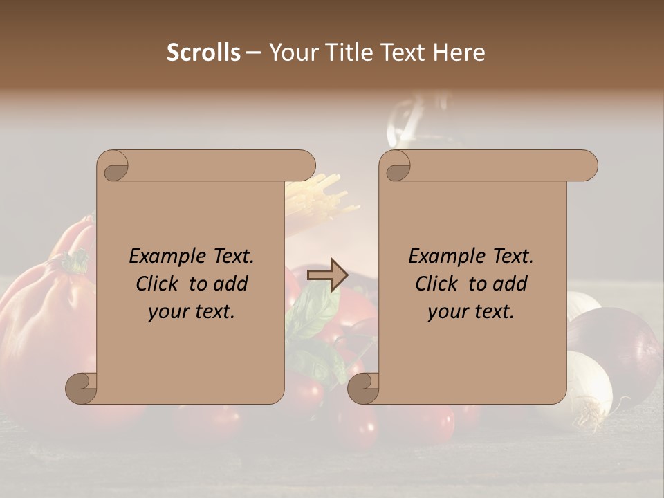 Sauce Raw Ingredient PowerPoint Template