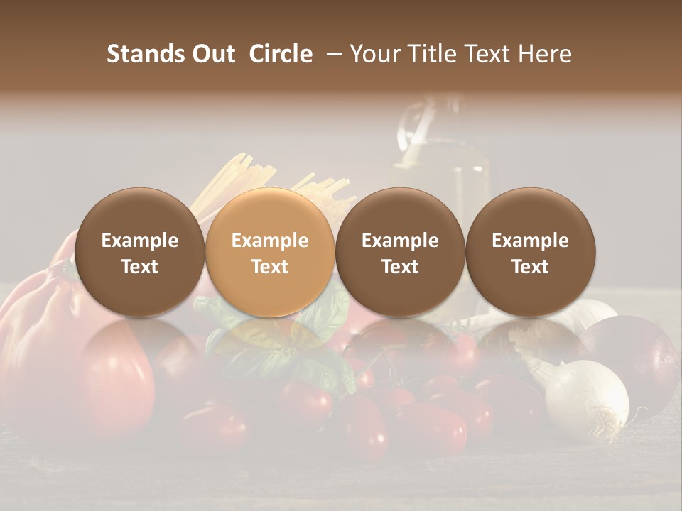 Sauce Raw Ingredient PowerPoint Template