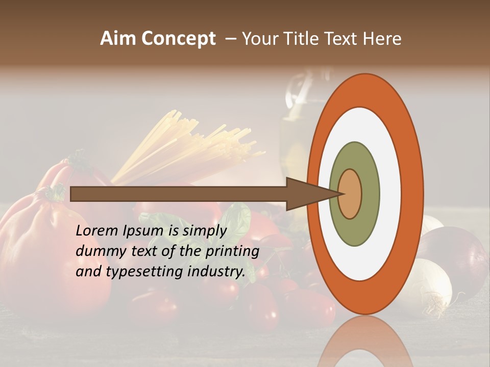 Sauce Raw Ingredient PowerPoint Template