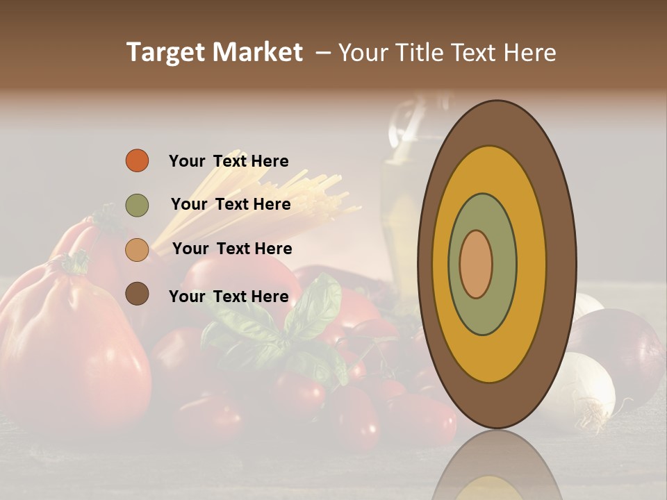 Sauce Raw Ingredient PowerPoint Template