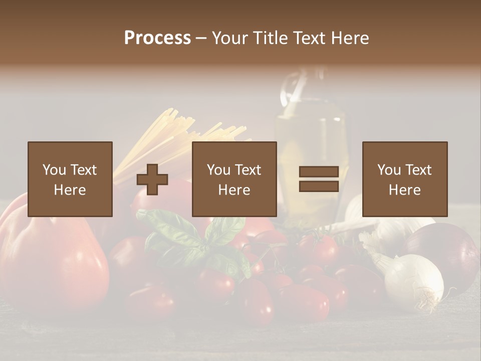 Sauce Raw Ingredient PowerPoint Template