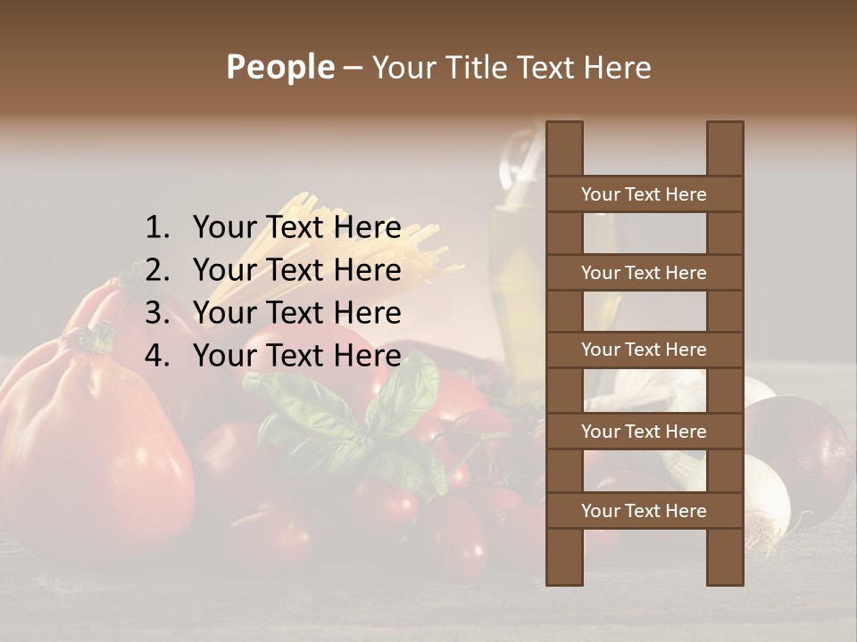 Sauce Raw Ingredient PowerPoint Template