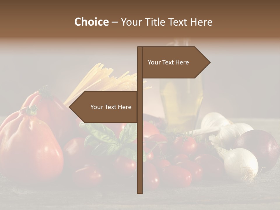 Sauce Raw Ingredient PowerPoint Template