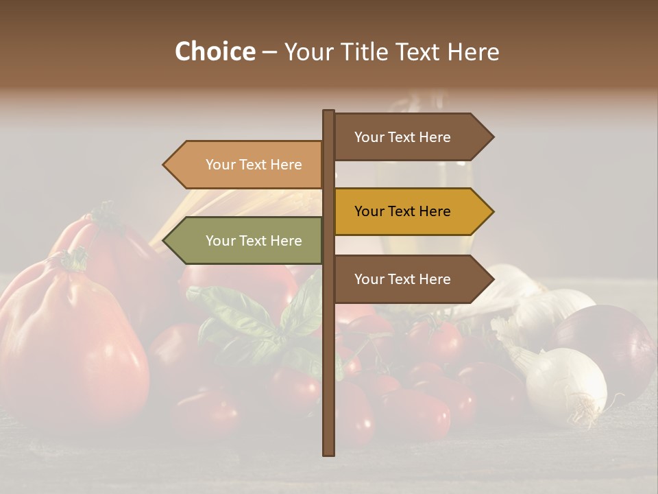 Sauce Raw Ingredient PowerPoint Template