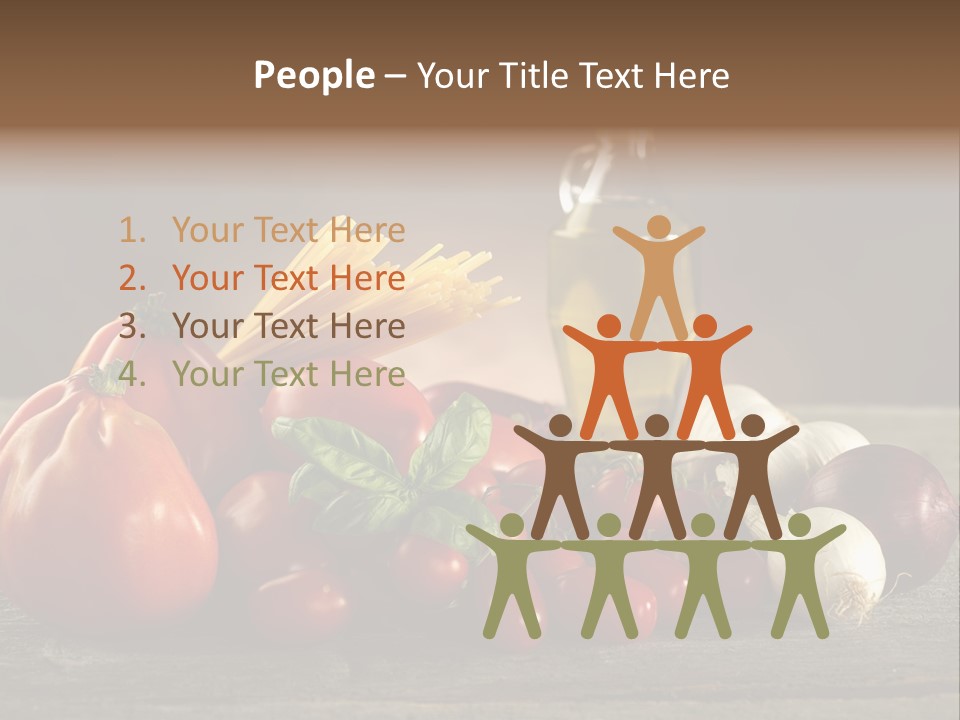 Sauce Raw Ingredient PowerPoint Template