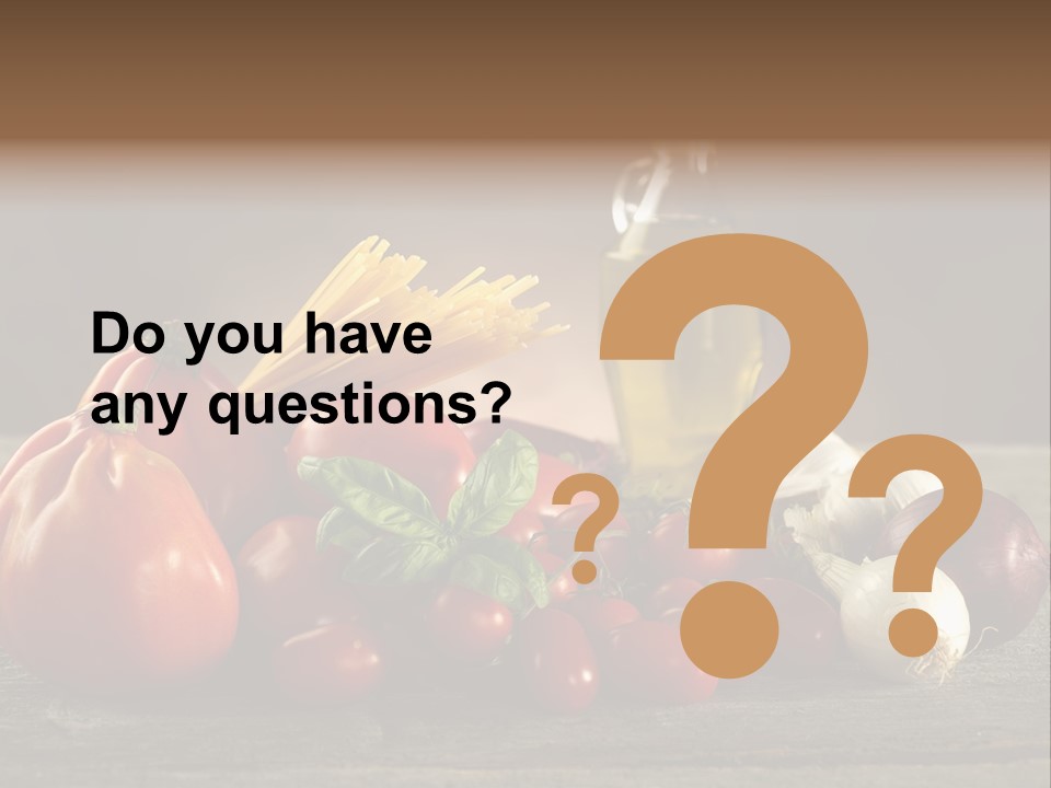 Sauce Raw Ingredient PowerPoint Template