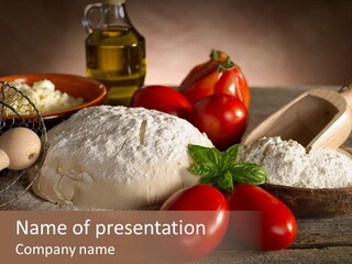 Background Meal Sauce PowerPoint Template