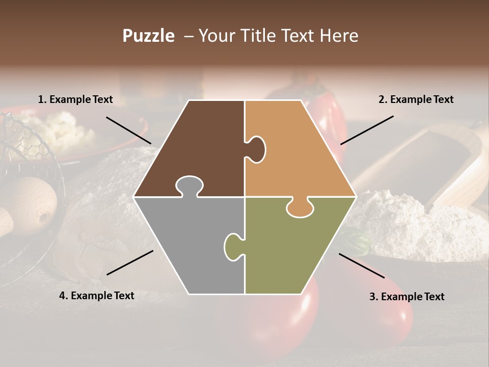 Background Meal Sauce PowerPoint Template