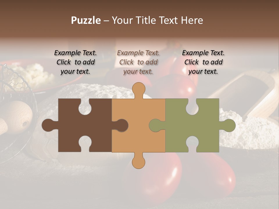 Background Meal Sauce PowerPoint Template