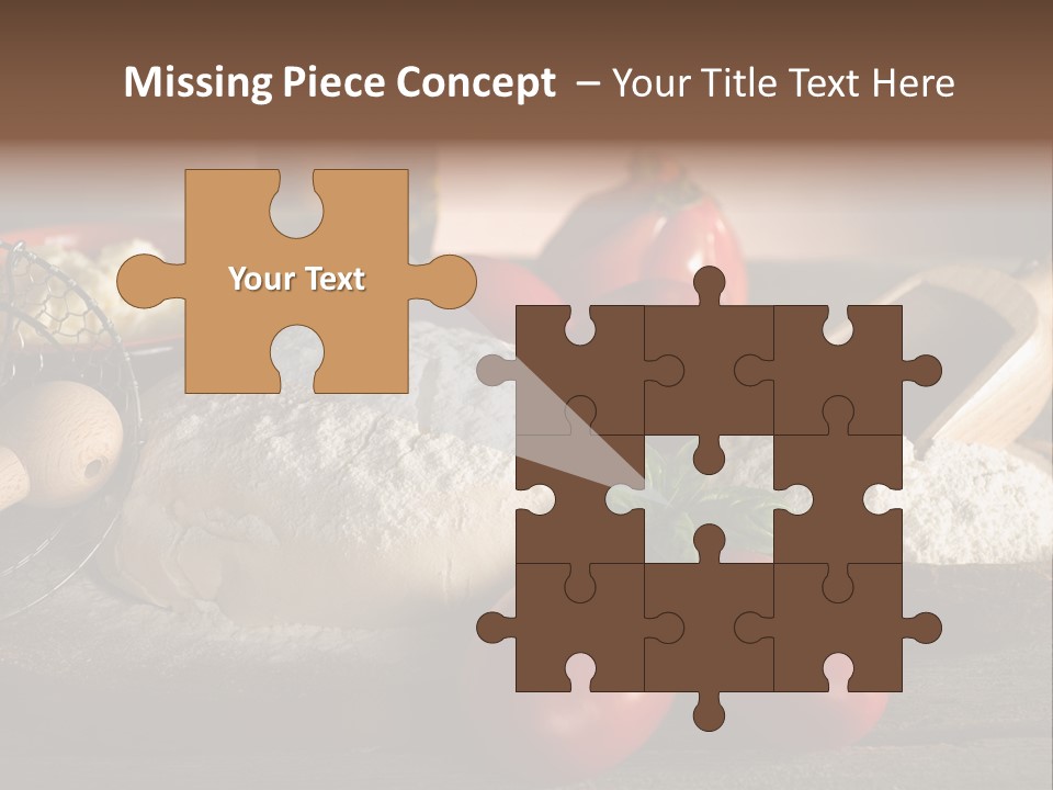 Background Meal Sauce PowerPoint Template