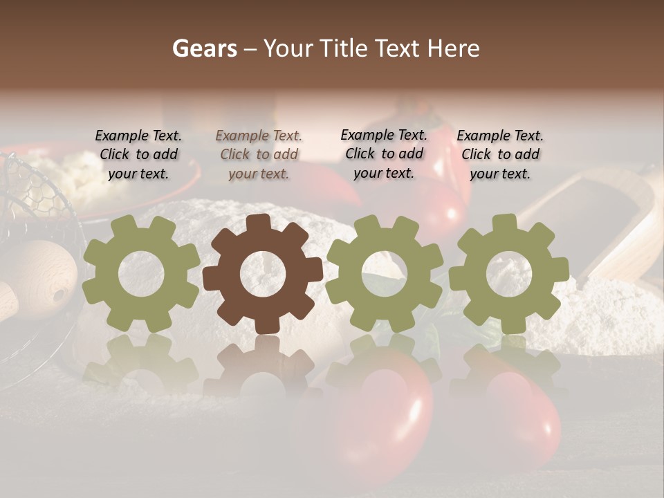 Background Meal Sauce PowerPoint Template