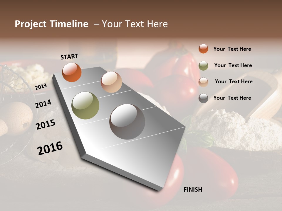 Background Meal Sauce PowerPoint Template