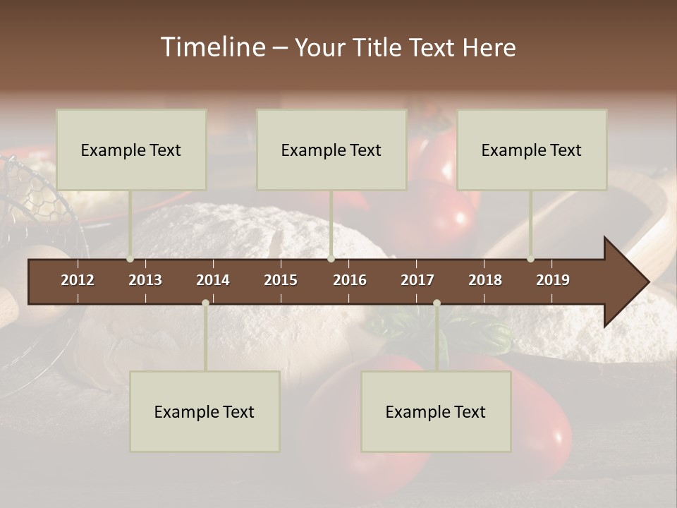Background Meal Sauce PowerPoint Template