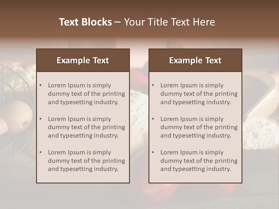 Background Meal Sauce PowerPoint Template