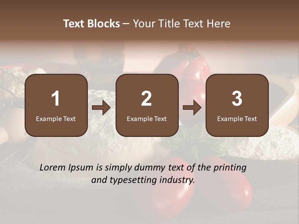 Background Meal Sauce PowerPoint Template