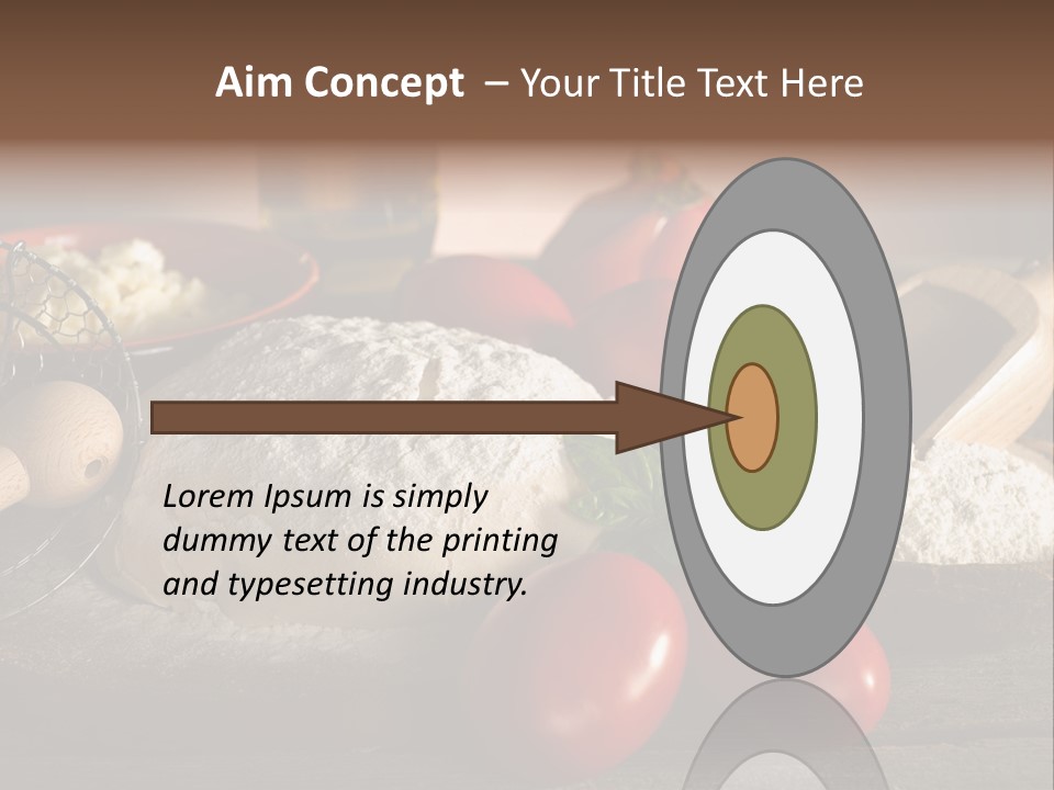 Background Meal Sauce PowerPoint Template