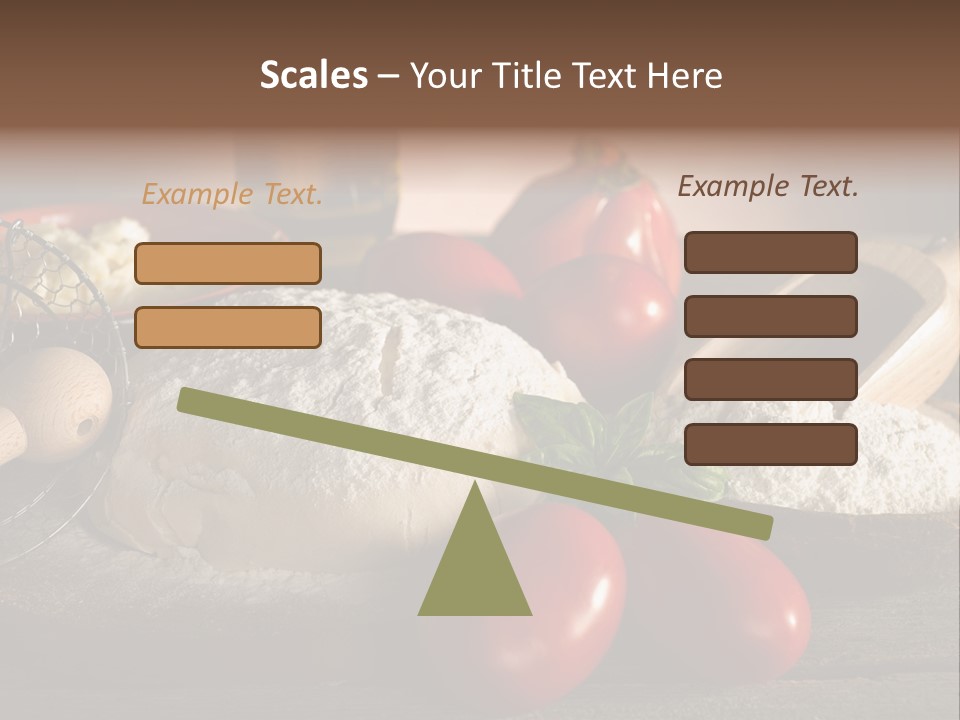 Background Meal Sauce PowerPoint Template