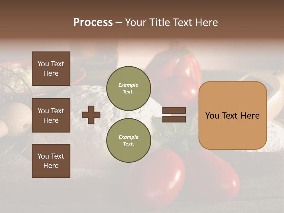 Background Meal Sauce PowerPoint Template