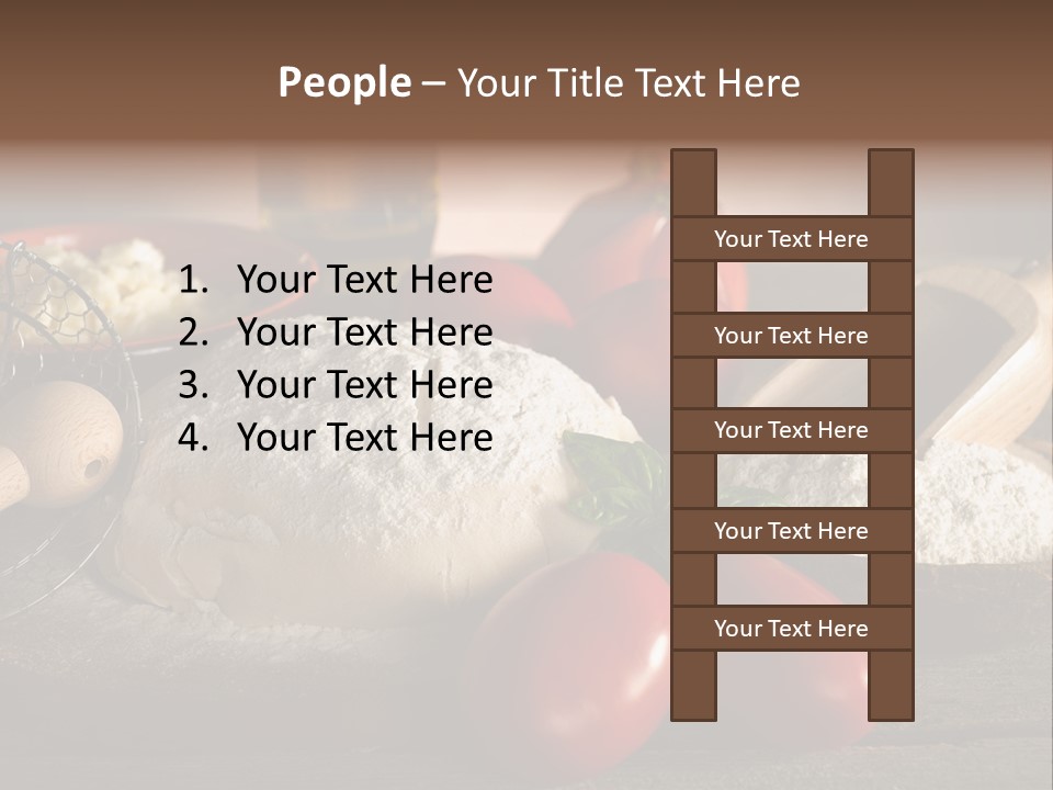 Background Meal Sauce PowerPoint Template