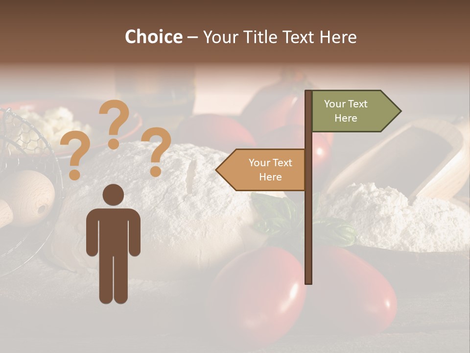 Background Meal Sauce PowerPoint Template