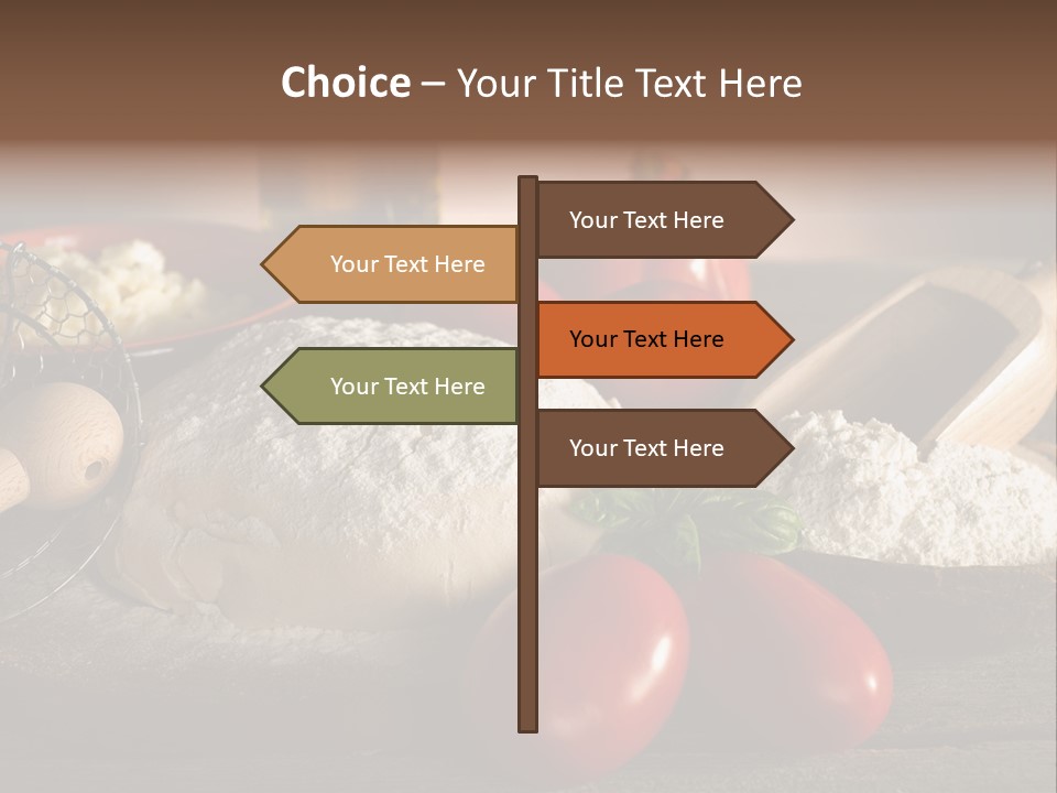 Background Meal Sauce PowerPoint Template