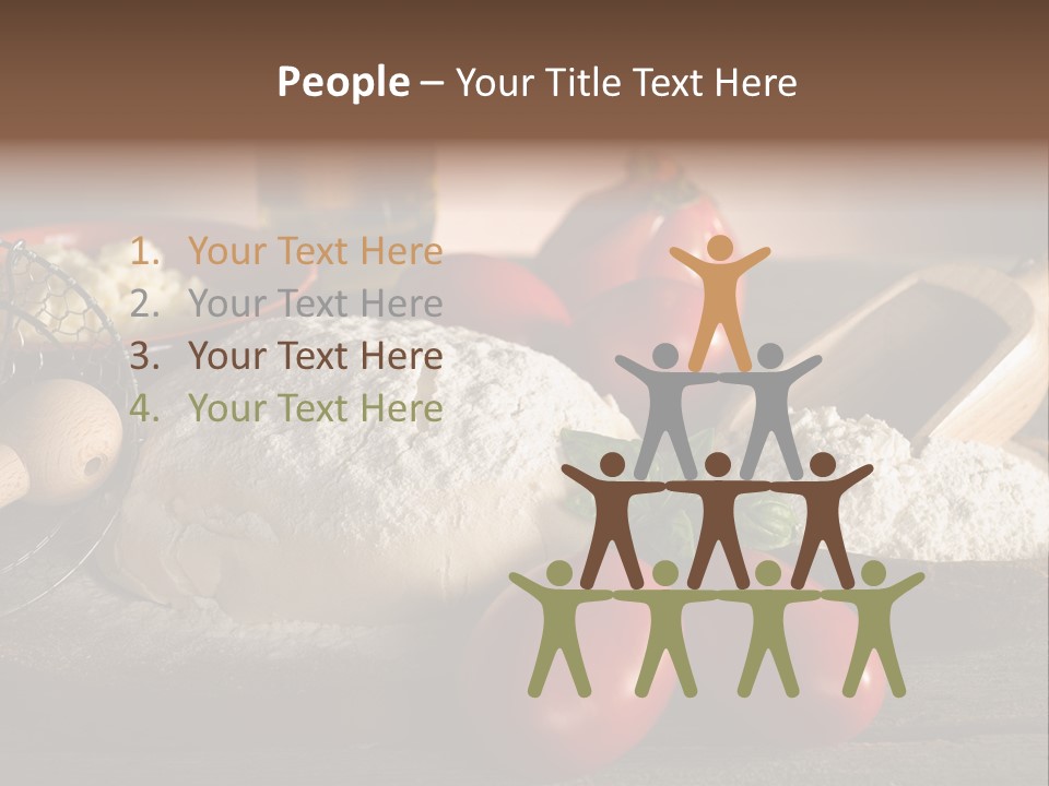 Background Meal Sauce PowerPoint Template