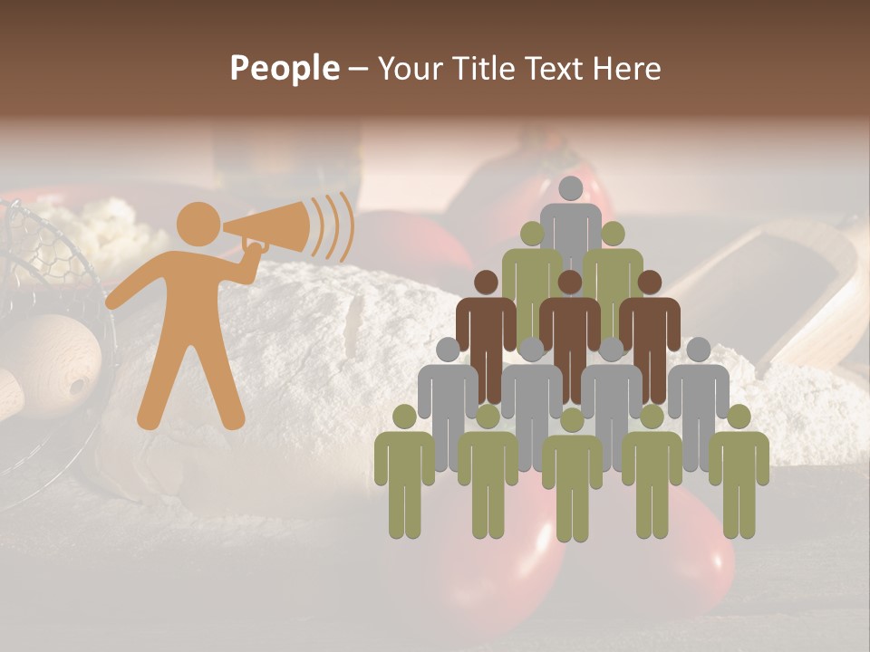 Background Meal Sauce PowerPoint Template