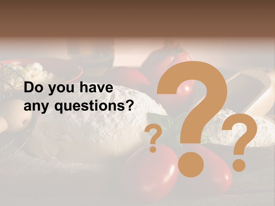 Background Meal Sauce PowerPoint Template