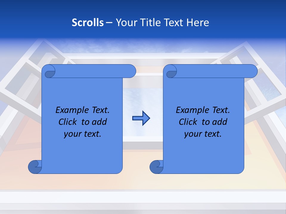 Slice Roller Wood PowerPoint Template