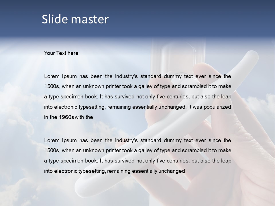 Bakery Food Girl PowerPoint Template