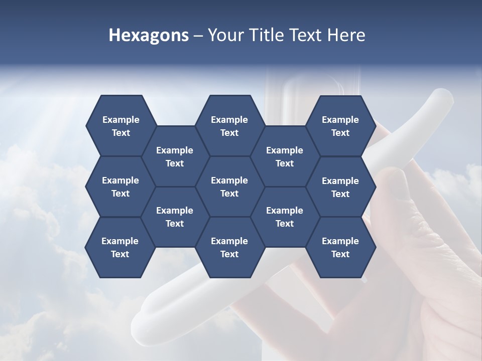 Bakery Food Girl PowerPoint Template